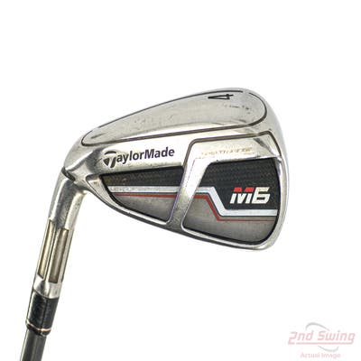 TaylorMade M6 Single Iron 4 Iron TM Aldila RIP 65 Graphite Regular Left Handed 39.5in