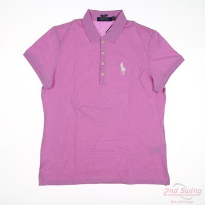 New Womens Ralph Lauren Polo Large L Rose Mist MSRP $100