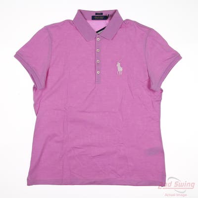 New Womens Ralph Lauren Polo Large L Rose Mist MSRP $100