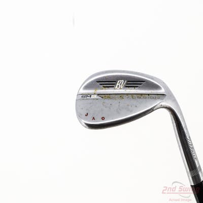 Titleist Vokey SM8 Tour Chrome Wedge Lob LW 60° 10 Deg Bounce S Grind True Temper AMT Black R300 Steel Regular Right Handed 35.0in