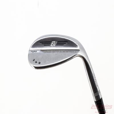 Titleist Vokey SM8 Tour Chrome Wedge Lob LW 60° 12 Deg Bounce D Grind True Temper AMT Black R300 Steel Regular Right Handed 35.0in