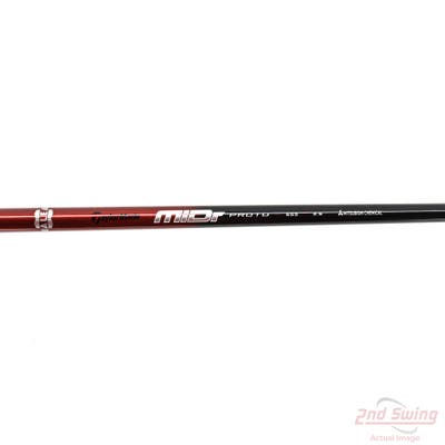 Used W/ TaylorMade RH Adapter Mitsubishi Rayon MiDr Proto 65g Driver Shaft Stiff 42.25in