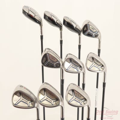 Adams Idea A7 OS Iron Set 4-PW GW SW LW Adams Grafalloy Graphite Senior Right Handed +1/4"