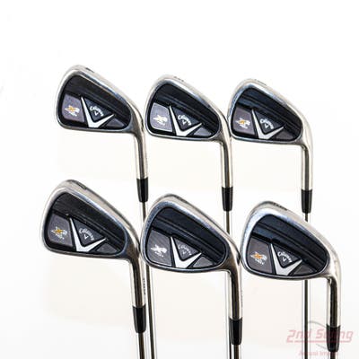 Callaway X2 Hot Pro Iron Set 4-9 Iron Nippon NS Pro Modus 3 Tour 120 Steel X-Stiff Right Handed +3/4"
