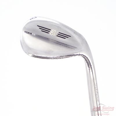 Titleist Vokey SM9 Tour Chrome Wedge Lob LW 60° 8 Deg Bounce M Grind Titleist Vokey BV Steel Wedge Flex Right Handed 35.25in
