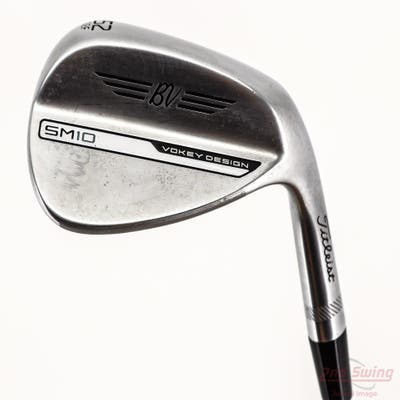 Titleist Vokey SM10 Tour Chrome Wedge Gap GW 52° 8 Deg Bounce F Grind Titleist Vokey BV Steel Wedge Flex Right Handed 35.75in