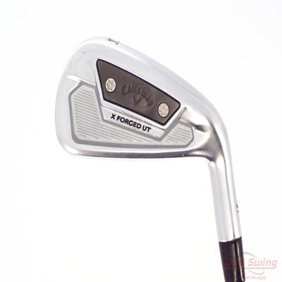 Callaway X Forged UT 21 Utility Iron 4 Utility 24° FST KBS $-Taper Black PVD Steel Stiff Right Handed 38.75in