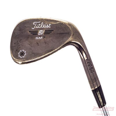 Titleist Vokey SM7 Brushed Steel Wedge Sand SW 54° 14 Deg Bounce F Grind SM7 BV Steel Wedge Flex Right Handed 35.25in