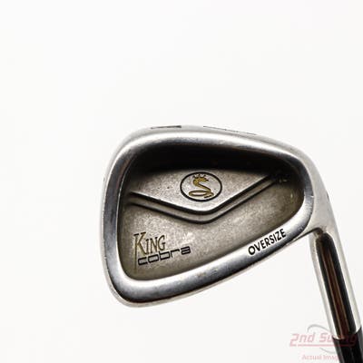 Cobra King Cobra Oversize Single Iron Pitching Wedge PW Stock Steel Shaft Steel Stiff Right Handed 36.25in