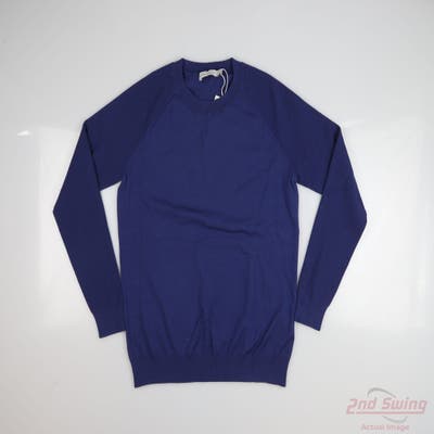 New Womens Peter Millar Sweater Small S Blue MSRP $199
