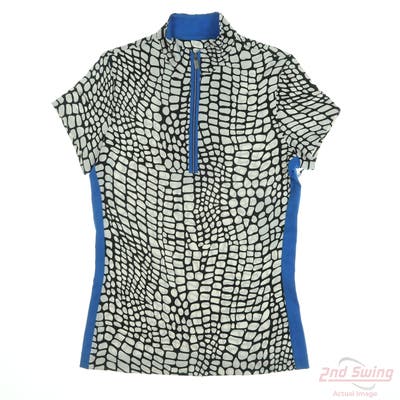 New Womens Tail Polo X-Small XS White MSRP $100