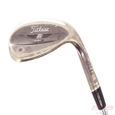 Titleist Vokey SM7 Brushed Steel Wedge Lob LW 60° 8 Deg Bounce M Grind Project X Rifle 6.5 Steel X-Stiff Right Handed 35.0in