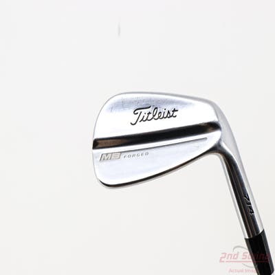 Titleist 714 MB Single Iron 8 Iron Stock Steel Shaft Steel X-Stiff Right Handed 36.5in