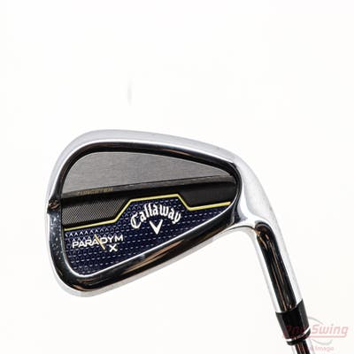 Callaway Paradym X Single Iron 7 Iron True Temper Elevate MPH 85 Steel Regular Right Handed 37.5in