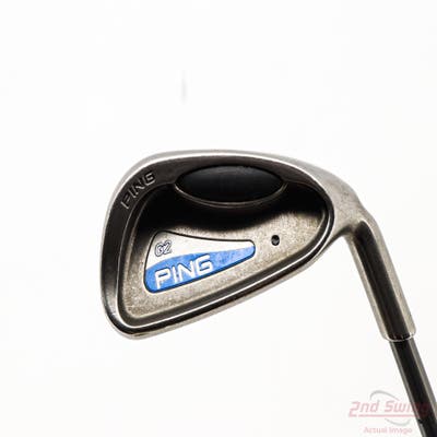 Ping G2 Single Iron 6 Iron Ping TFC 100I Graphite Regular Right Handed Black Dot 37.0in