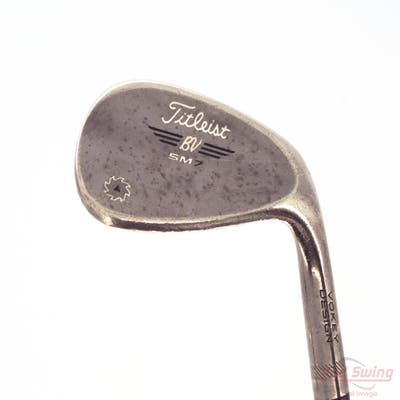 Titleist Vokey SM7 Brushed Steel Wedge Sand SW 56° 14 Deg Bounce F Grind SM7 BV Steel Wedge Flex Right Handed 35.25in
