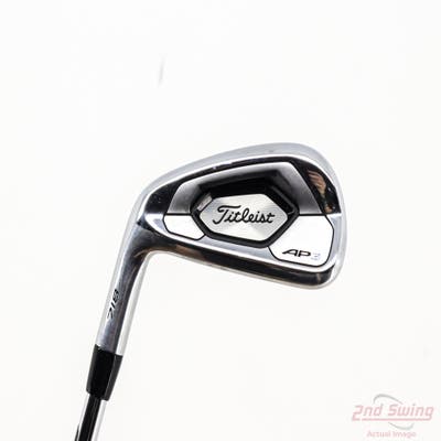 Titleist 718 AP3 Single Iron 6 Iron True Temper AMT Black R300 Steel Regular Left Handed 38.0in