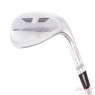 Titleist Vokey SM9 Tour Chrome Wedge Lob LW 58° 14 Deg Bounce K Grind Titleist Vokey BV Steel Wedge Flex Right Handed 35.0in