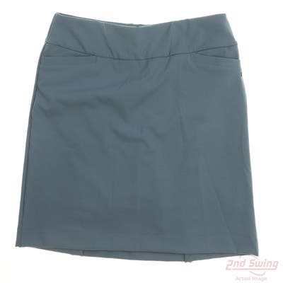 New Womens Fairway & Greene Skort Large L Blue MSRP $125