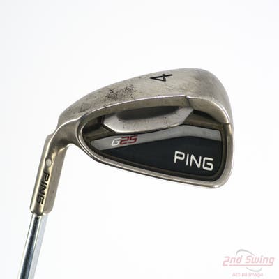 Ping G25 Single Iron 4 Iron Ping CFS Steel X-Stiff Left Handed White Dot 39.0in