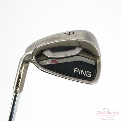 Ping G25 Single Iron 6 Iron Ping CFS Steel X-Stiff Left Handed White Dot 38.0in