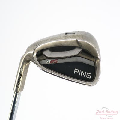Ping G25 Single Iron 7 Iron Ping CFS Steel X-Stiff Left Handed White Dot 37.5in