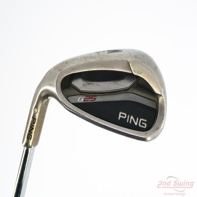 Ping G25 Single Iron Pitching Wedge PW True Temper Dynamic Gold X100 Steel X-Stiff Left Handed White Dot 38.0in