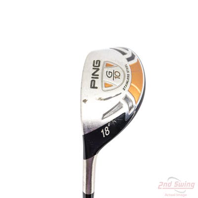 Ping G10 Hybrid 3 Hybrid 18° UST Proforce V2 HL Graphite Stiff Left Handed 40.5in