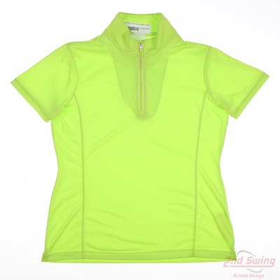 New Womens EP NY Polo Small S Green Gecko MSRP $70