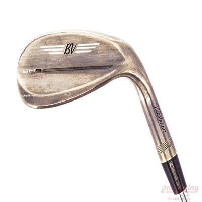 Titleist Vokey SM9 Brushed Steel Wedge Lob LW 58° 14 Deg Bounce K Grind Titleist Vokey BV Steel Wedge Flex Right Handed 35.25in