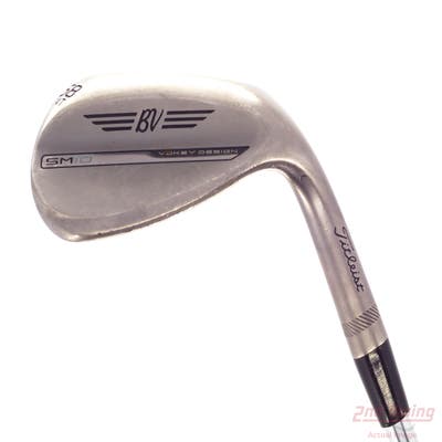 Titleist Vokey SM10 Nickel Wedge Lob LW 58° 4 Deg Bounce T Grind True Temper Dynamic Gold X100 Steel X-Stiff Right Handed 35.0in