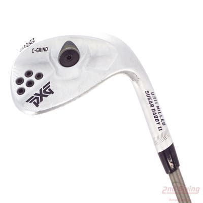 PXG 0311 Milled Sugar Daddy II Wedge Lob LW 58° 10 Deg Bounce C Grind Aerotech SteelFiber fc115cw Graphite Stiff Right Handed 36.0in