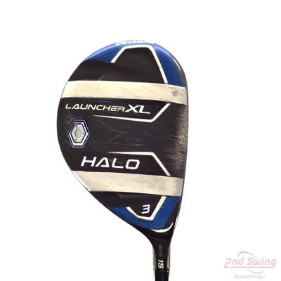 Cleveland Launcher XL Halo Fairway Wood 3 Wood 3W 15° Project X Cypher 55 Graphite Regular Right Handed 43.5in