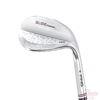 Ping Glide Forged Pro Wedge Lob LW 58° 10 Deg Bounce S Grind True Temper Dynamic Gold 120 Steel X-Stiff Right Handed Red dot 35.75in