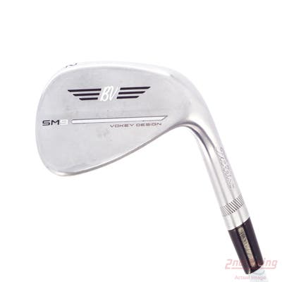 Titleist Vokey SM9 Tour Chrome Wedge Gap GW 52° 8 Deg Bounce F Grind Mitsubishi Tensei Red AM2 Graphite Ladies Right Handed 34.5in