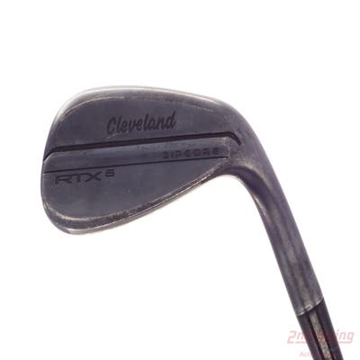 Cleveland RTX 6 ZipCore Black Satin Wedge Gap GW 52° 10 Deg Bounce Mid Dynamic Gold Spinner TI Steel Wedge Flex Right Handed 35.75in