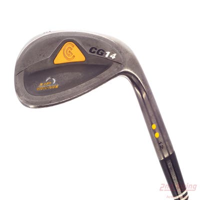 Cleveland CG14 Gunmetal Wedge Lob LW 58° 12 Deg Bounce Cleveland Traction Wedge Steel Wedge Flex Right Handed 35.75in
