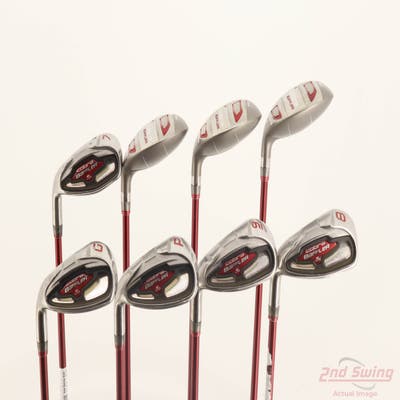 Cobra 2012 Baffler Combo Iron Set 4-5H 5-6H 6-PW GW Cobra Baffler Hybrid-Iron GRPH Graphite Stiff Left Handed +1/4"