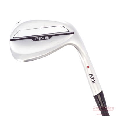 Ping s159 Chrome Wedge Lob LW 58° 10 Deg Bounce S Grind Alta CB Blue Graphite Senior Right Handed Red dot 35.25in