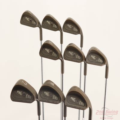 Ping Eye 2 + Beryllium Copper Iron Set 3-PW SW Ping ZZ Lite Steel Stiff Right Handed Black Dot +1/4"