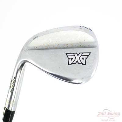 PXG 0311 3X Forged Chrome Wedge Lob LW 58° 9 Deg Bounce True Temper Elevate Tour Steel Stiff Left Handed 35.0in