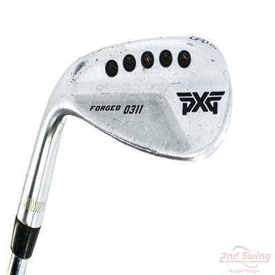 PXG 0311 Forged Chrome Wedge Lob LW 58° 9 Deg Bounce True Temper Elevate Tour Steel Stiff Left Handed 36.0in