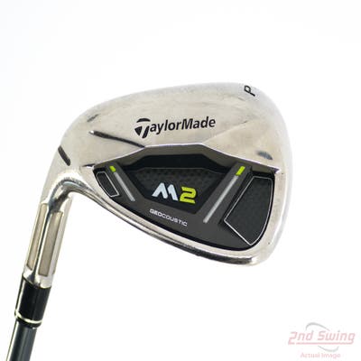 TaylorMade 2019 M2 Single Iron Pitching Wedge PW TM M2 Reax Graphite Stiff Left Handed 35.75in