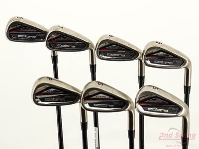 Cobra DS-ADAPT MAX Iron Set 6-PW GW SW Fujikura Vista Pro 60 Graphite Regular Right Handed +1/2"