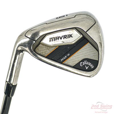 Callaway Mavrik Max Womens Single Iron 6 Iron UST Mamiya Helium Black 5 Graphite Ladies Left Handed 36.75in