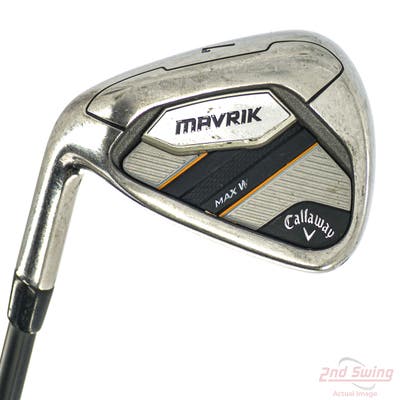 Callaway Mavrik Max Womens Single Iron 7 Iron UST Mamiya Helium Black 5 Graphite Ladies Left Handed 36.0in