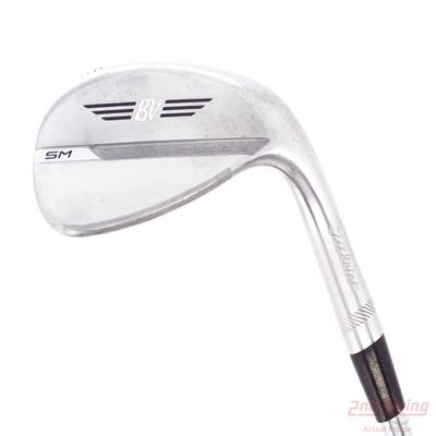 Titleist Vokey SM8 Tour Chrome Wedge Lob LW 58° 14 Deg Bounce K Grind Stock Steel Shaft Steel Wedge Flex Right Handed 35.25in