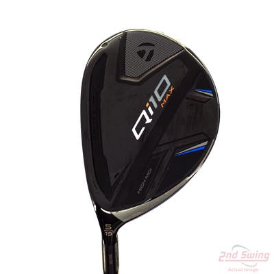 Mint TaylorMade Qi10 MAX Fairway Wood 5 Wood 5W 19° Fujikura Speeder NX TCS 50 Graphite Senior Left Handed 42.25in