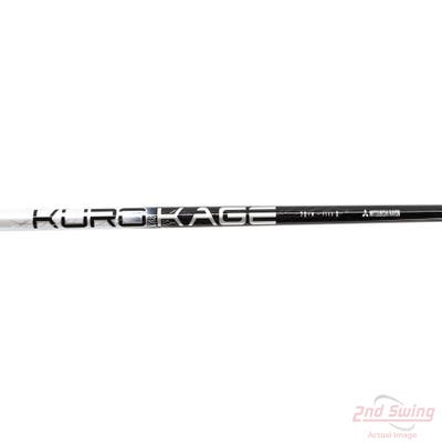 Used W/ TaylorMade RH Adapter Mitsubishi Rayon Kuro Kage Silver Dual Core TiNi 70g Fairway Shaft Stiff 42.25in