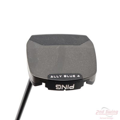 Ping PLD Milled AllyBlue 4 Gunmetal Putter Strong Arc Graphite Left Handed 35.0in